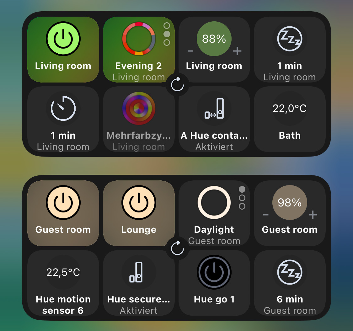iConnectHue - Home Widgets