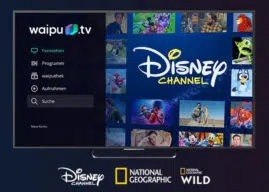 Disney & waipu.tv – Distributionsvereinbarung beschlossen