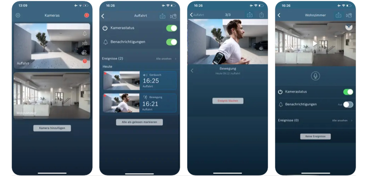 Bosch Smart Home Camera App