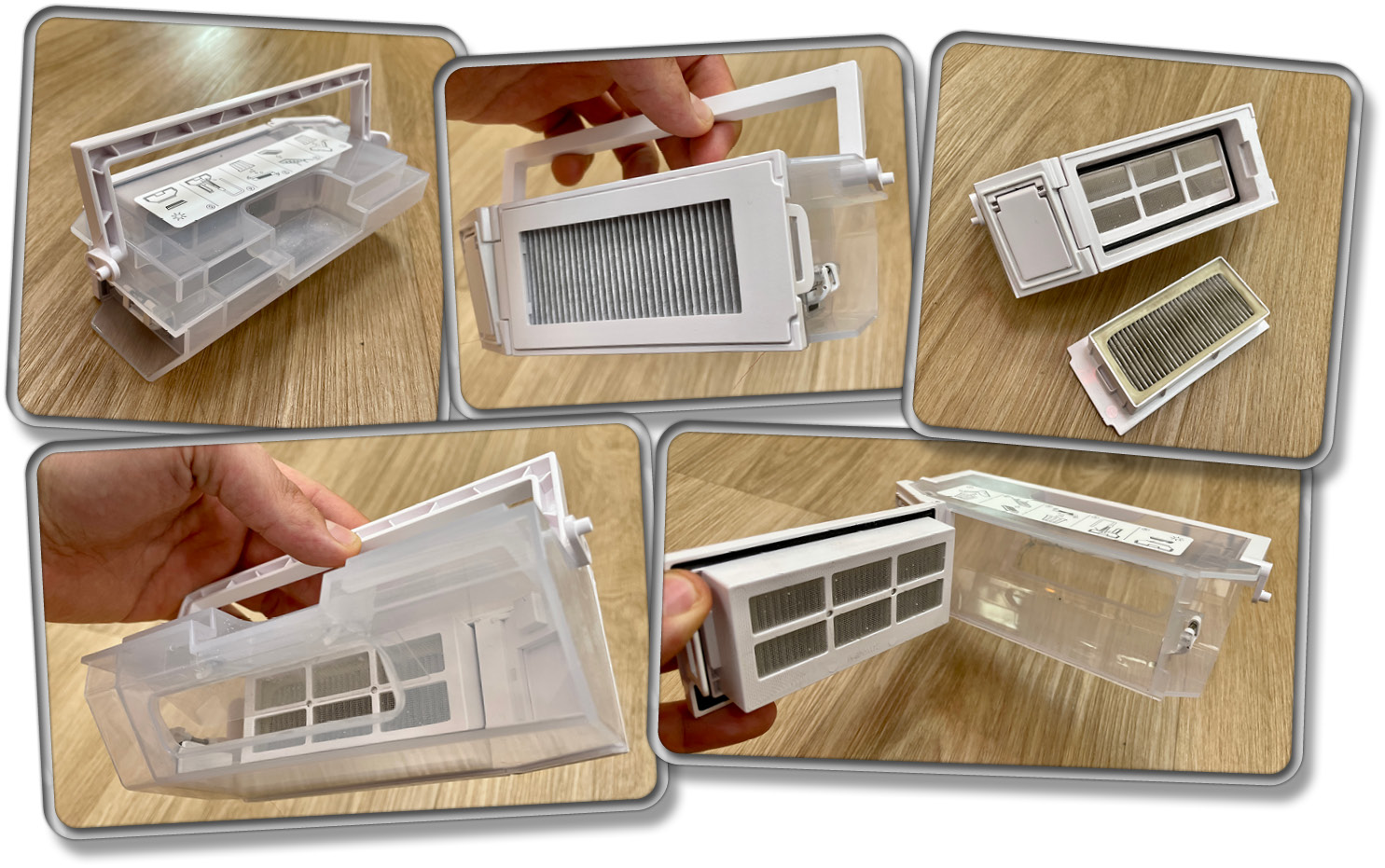 Das ist der Staubbehälter des ECOVACS DEEBOT X5 OMNI