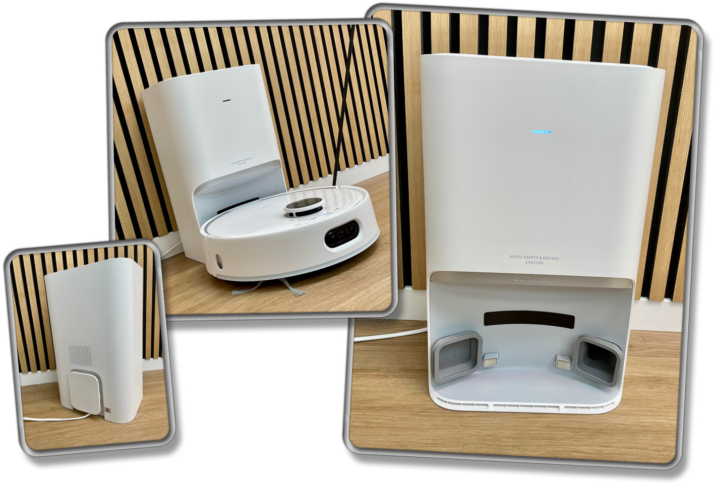 Das ist die Absaugstation des SwitchBot S10