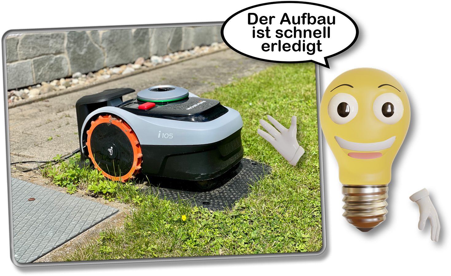 Der Aufbau des gesamten Systems ist innerhalb weniger Minuten möglich