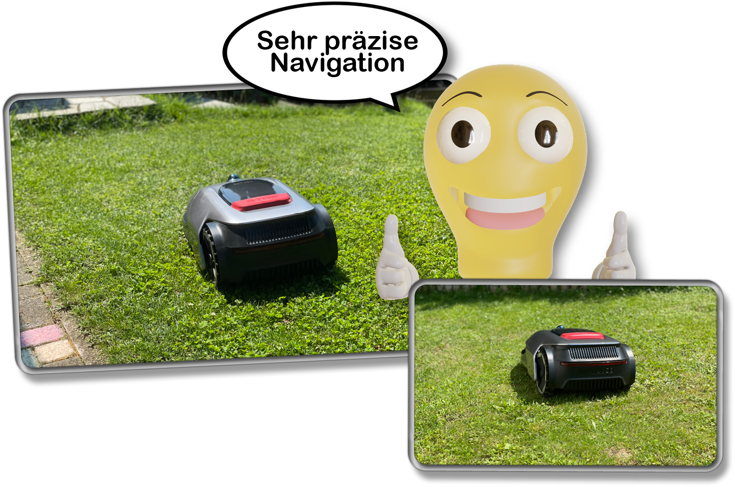 Der Dreame A1 navigiert sehr präzise, dank Lasernavigation