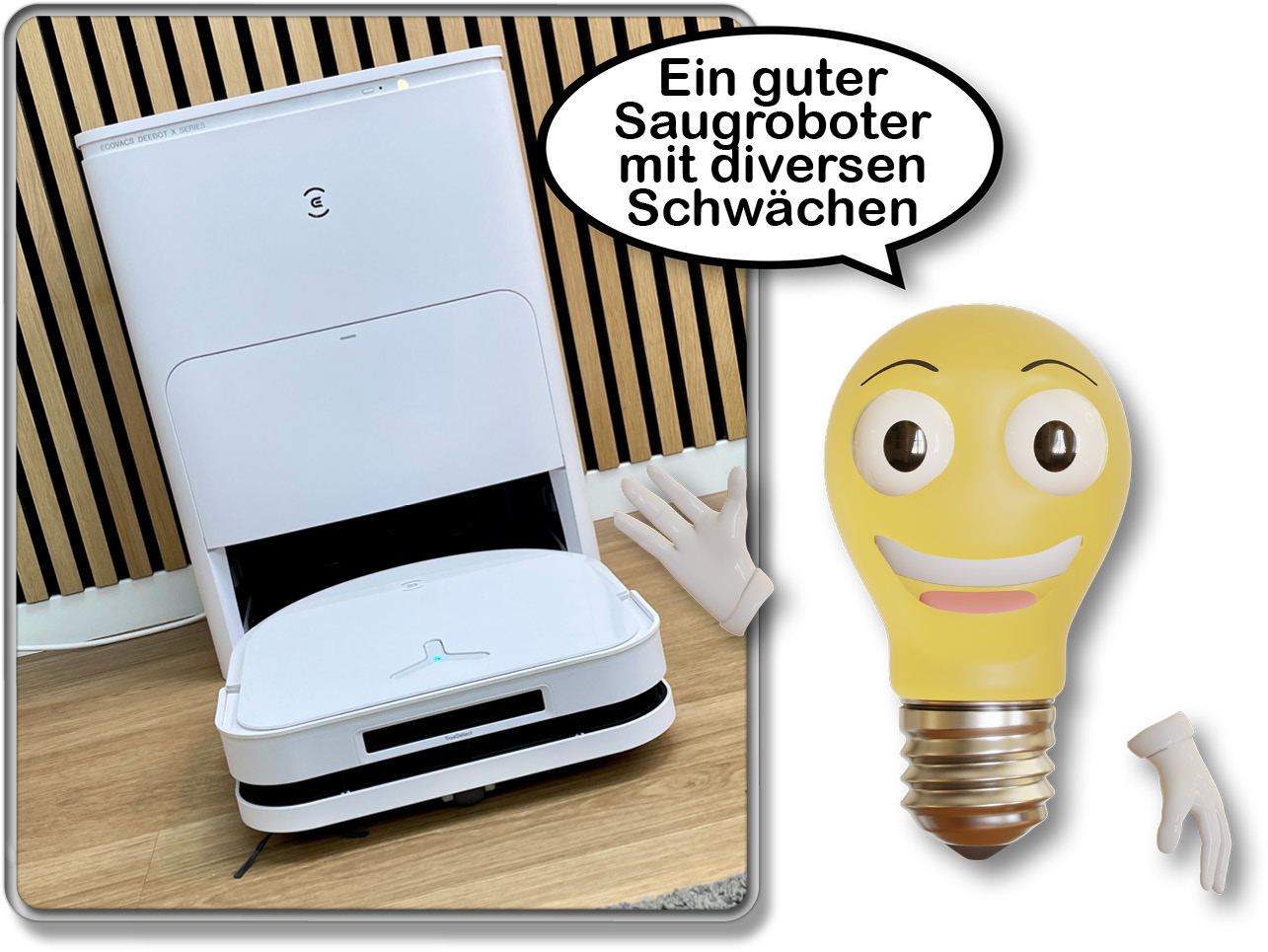 Der ECOVACS DEEBOT X5 OMNI hat im Test gezeigt, dass er gut ist, aber Schwächen aufweist