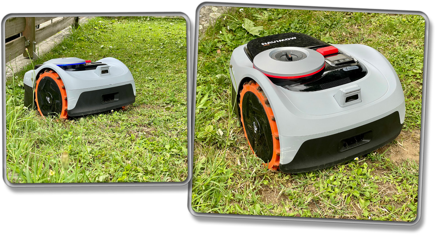 Der Segway Navimow i105 ist für leicht erhöhtes, aber nicht steiles Gelände konzipiert