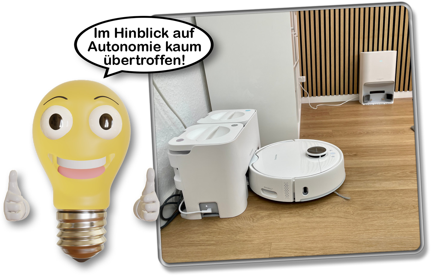 Der SwitchBot S10 kann in unserem Test überzeugen