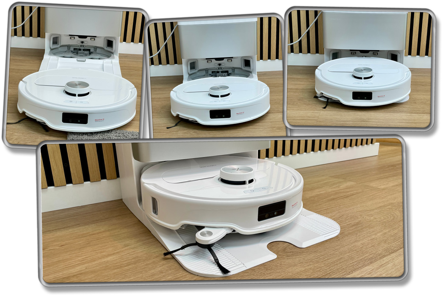 Die Moppwäsche wird mit heißem Wasser durchgeführt