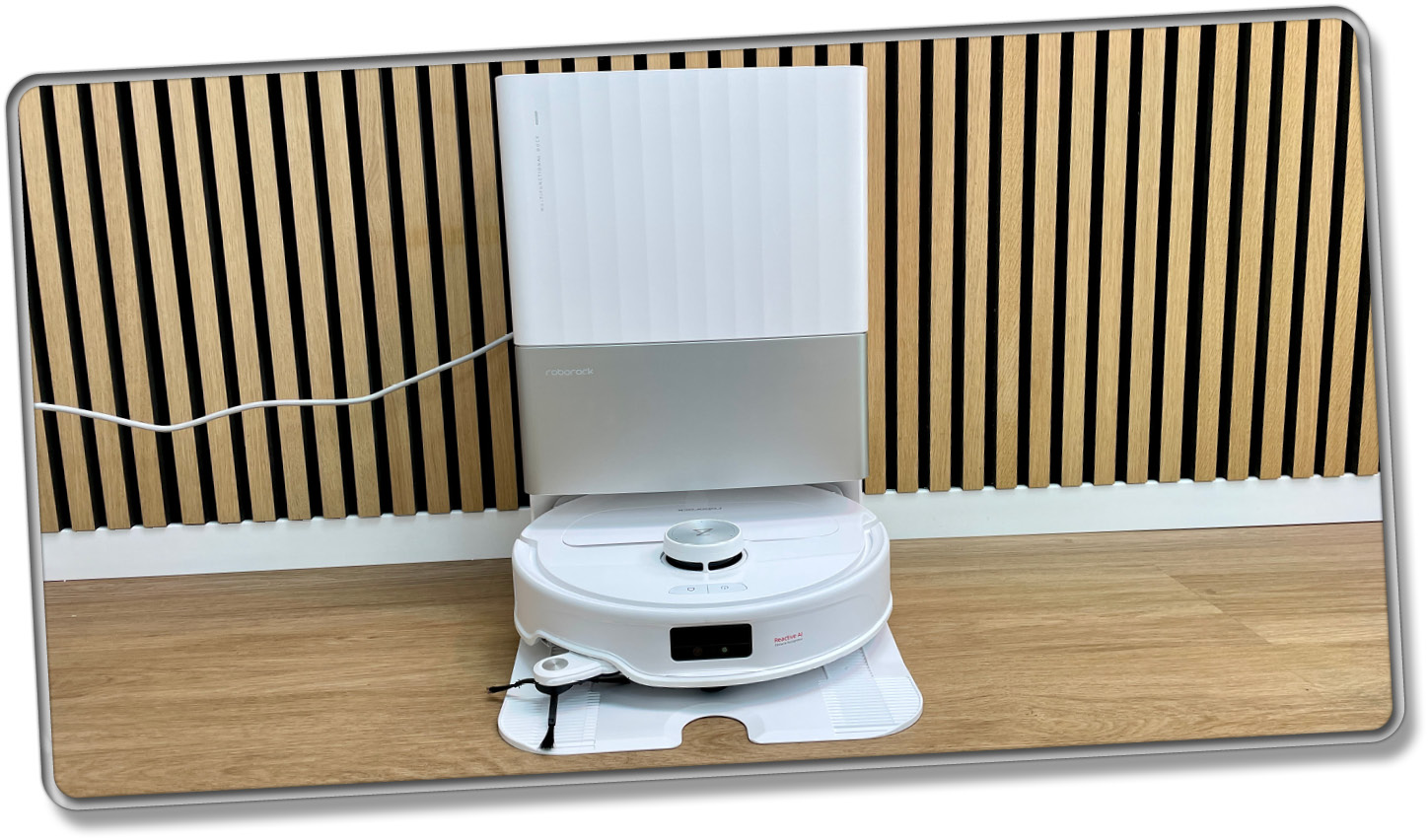 Die Station erkennt, wenn der Boden besonders verschmutzt ist