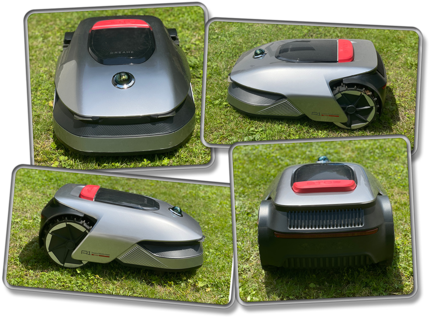 Front, Seite, Heck - So sieht der Dreame A1 aus 