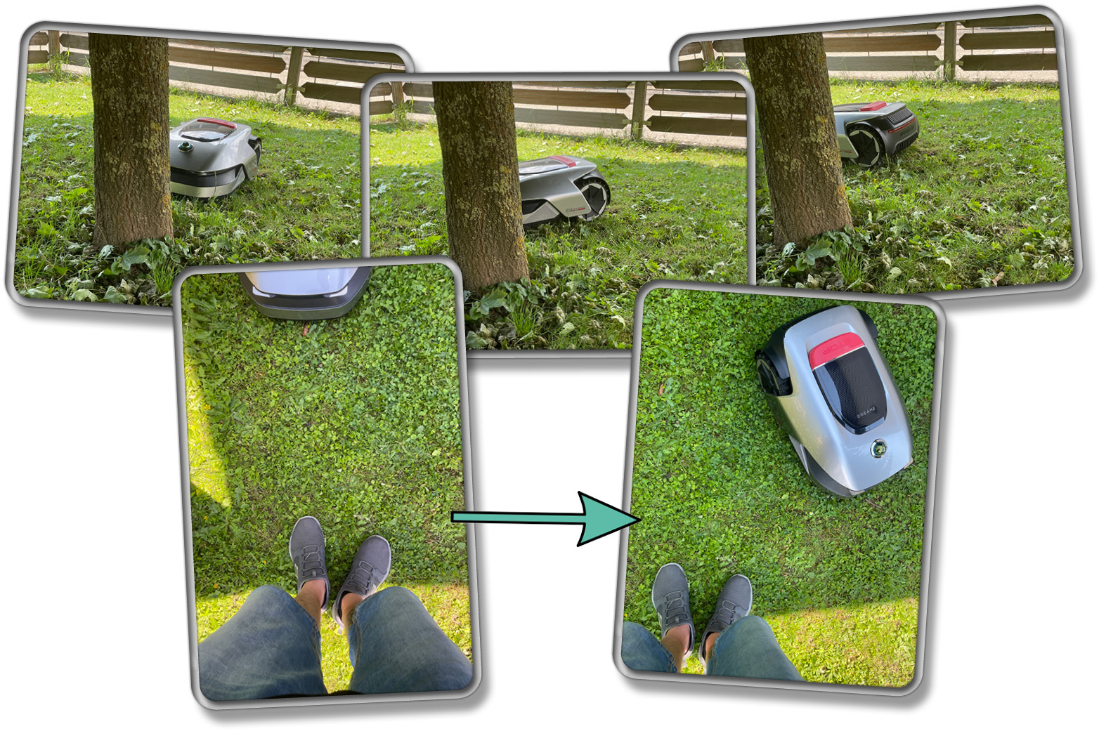 Große Hindernisse erkennt der Dreame A1 immer und zuverlässig