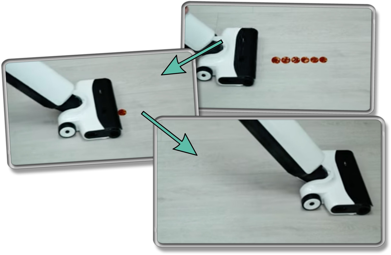 Roborock Flexi Lite - Flüssige Verschmutzung