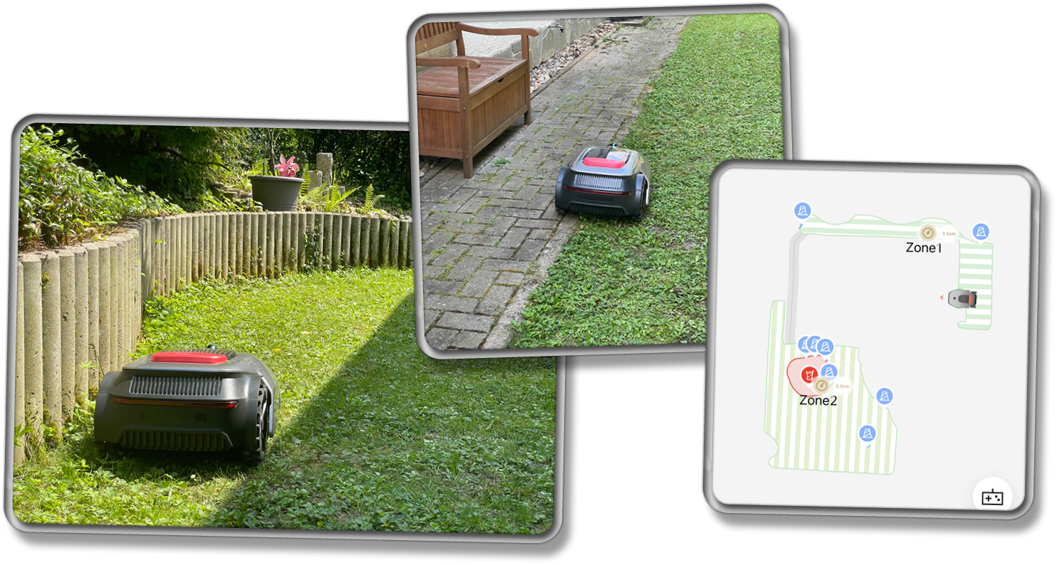 So erstellt man mit dem Dreame A1 Mähroboter eine Zone