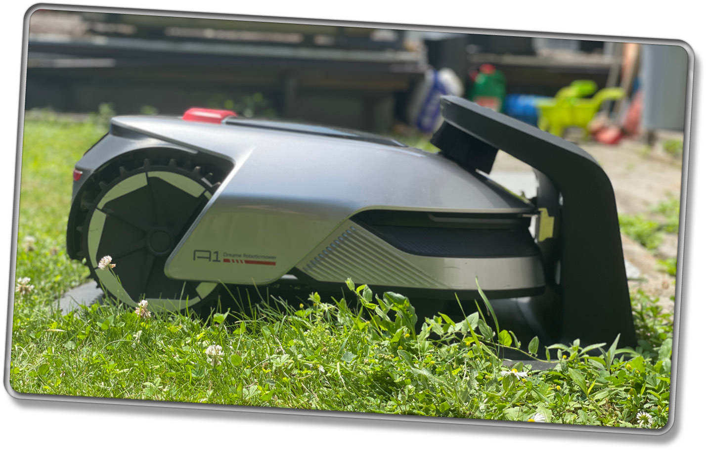 So sieht der Dreame A1 Mähroboter aus