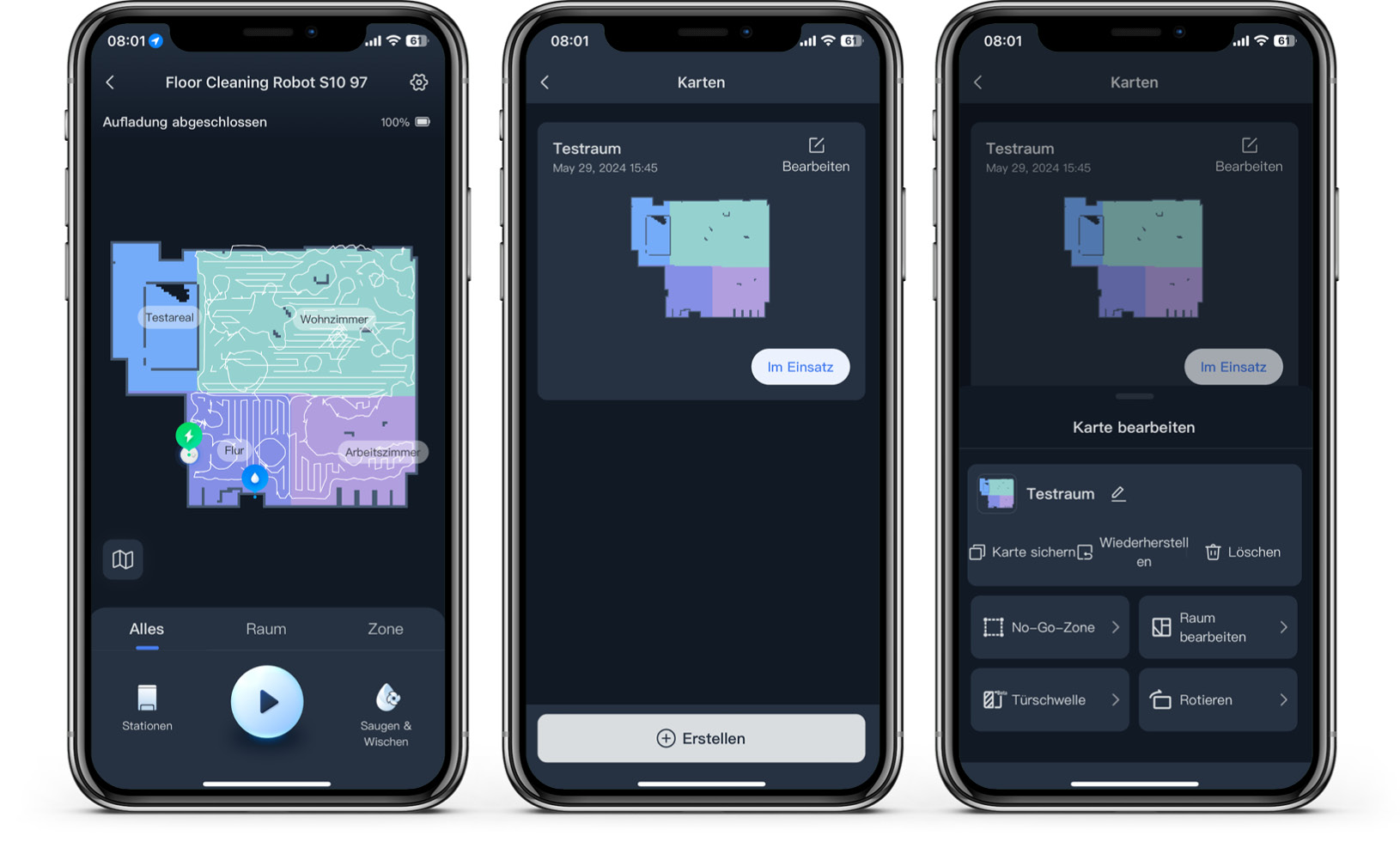 SwitchBot S10 - App - Karte