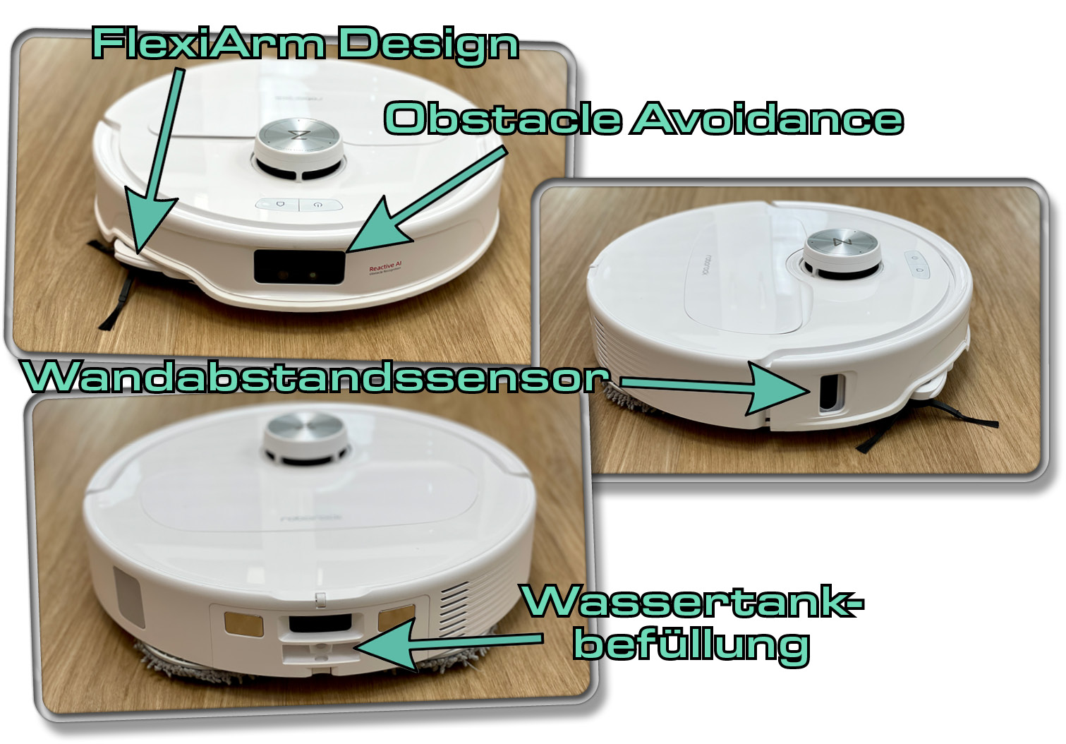 Um den Roborock Qrevo Master herum gibt es zahlreiche Features zu entdecken