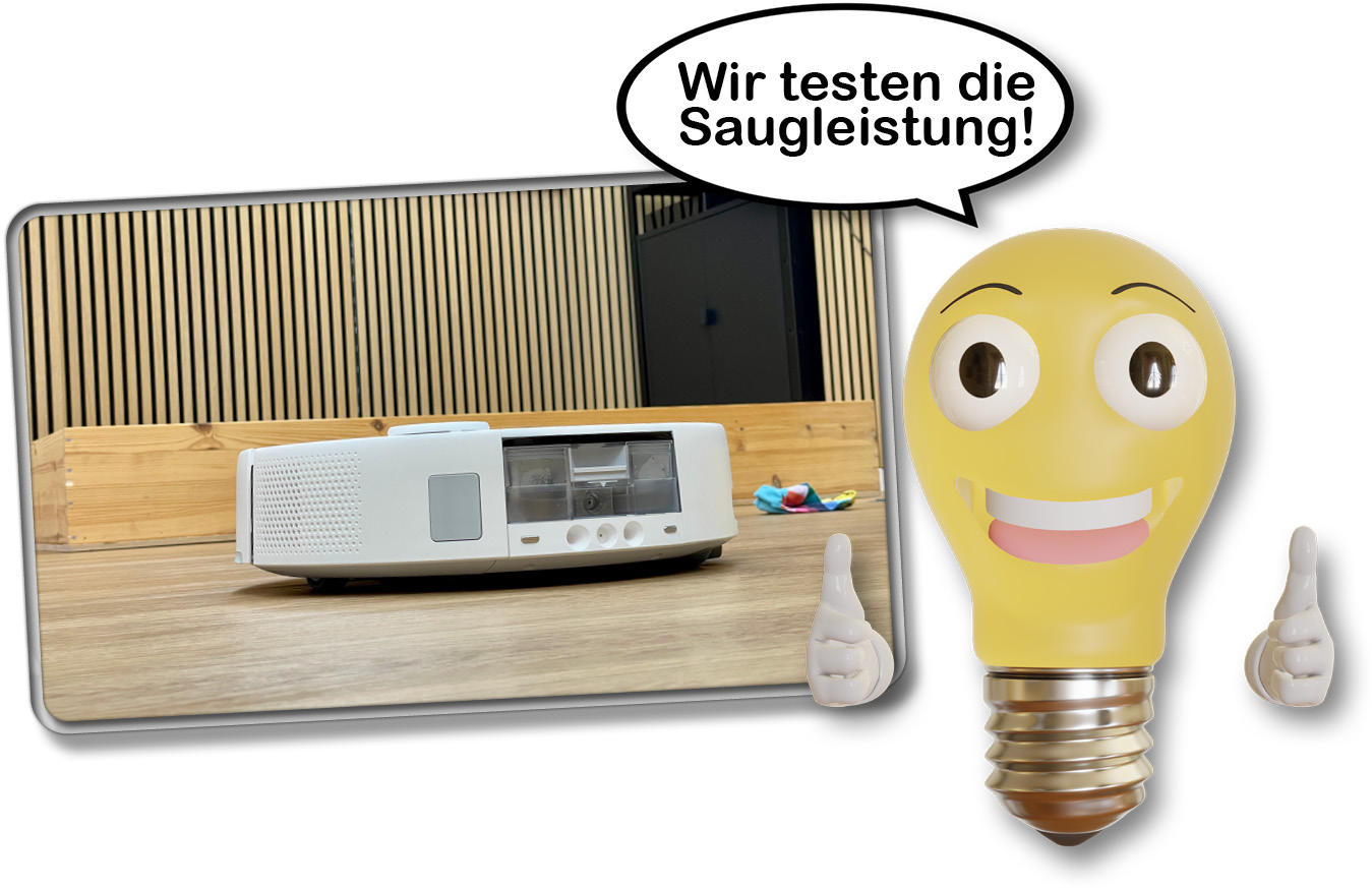 Wir haben die Saugleistung des SwitchBot S10 getestet!