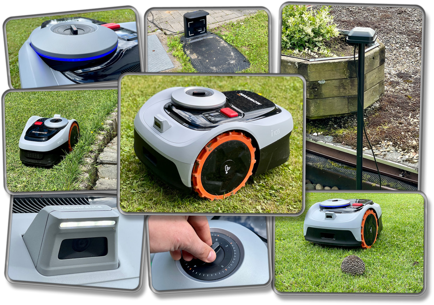 Wir haben uns den Segway Navimow i105 für 500 Quadratmeter angeschaut