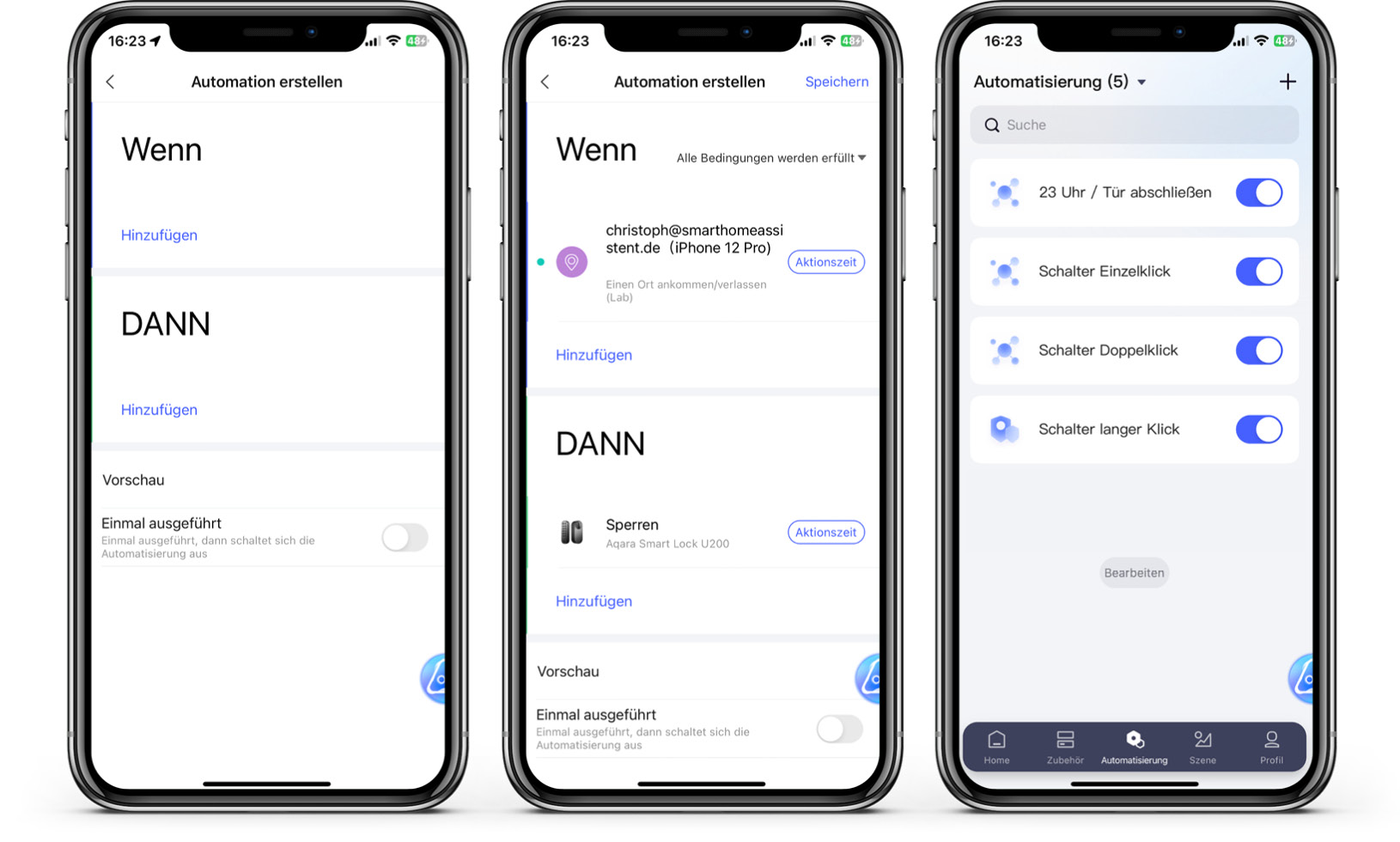 Aqara U200 - App - Geofencing