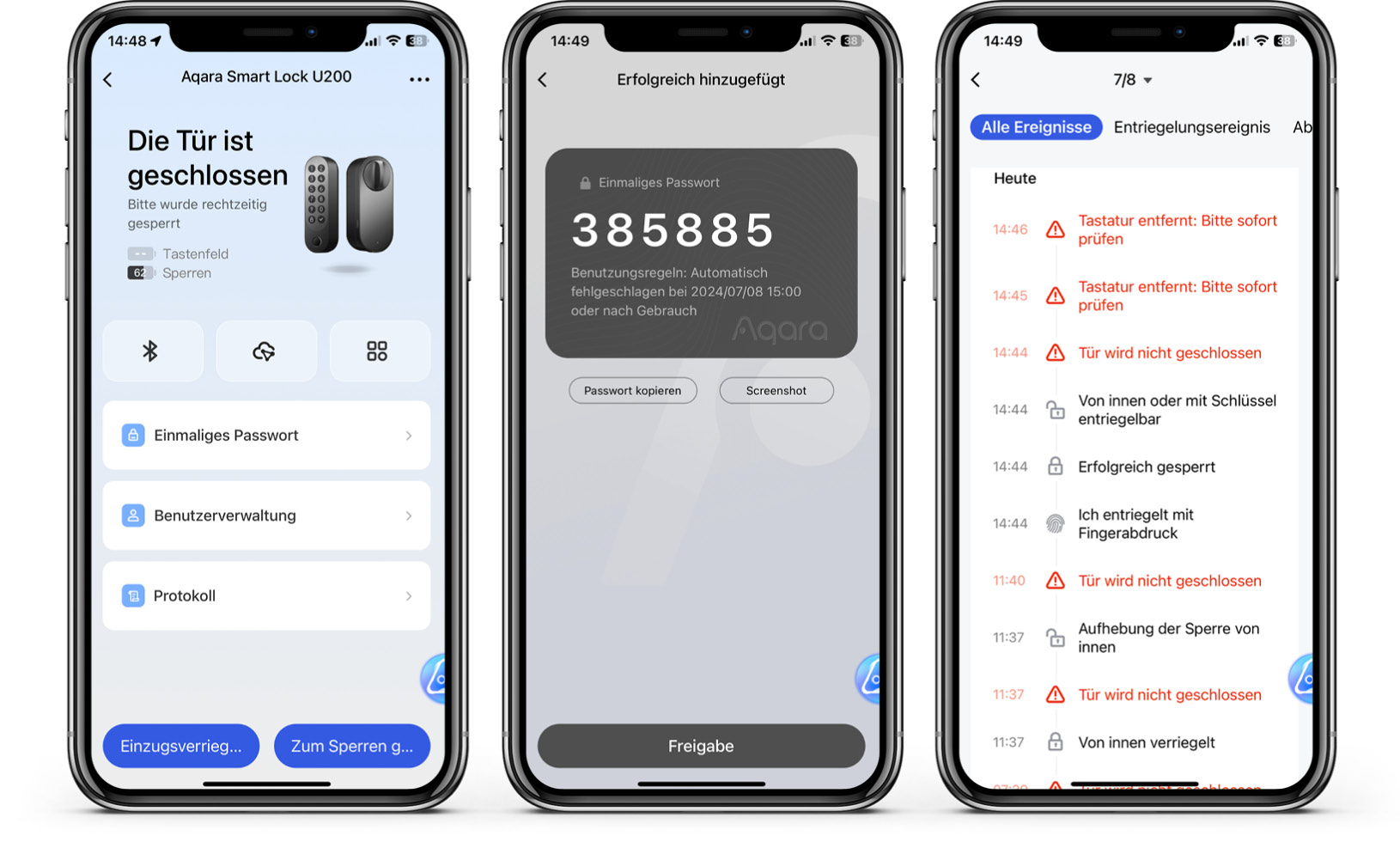 Aqara U200 - App - Startseite