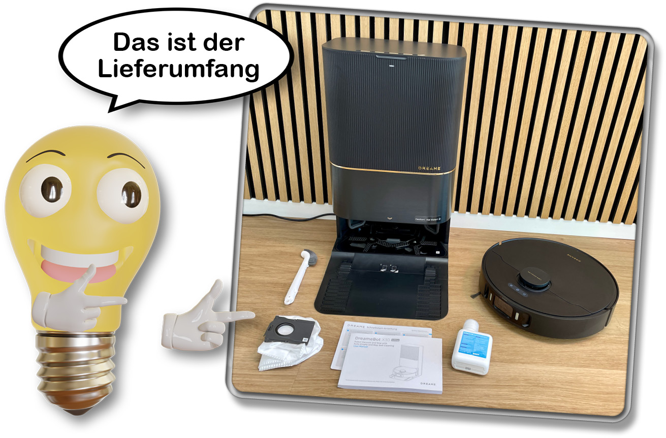 Das ist der Lieferumfang des Dreame X30 Ultra