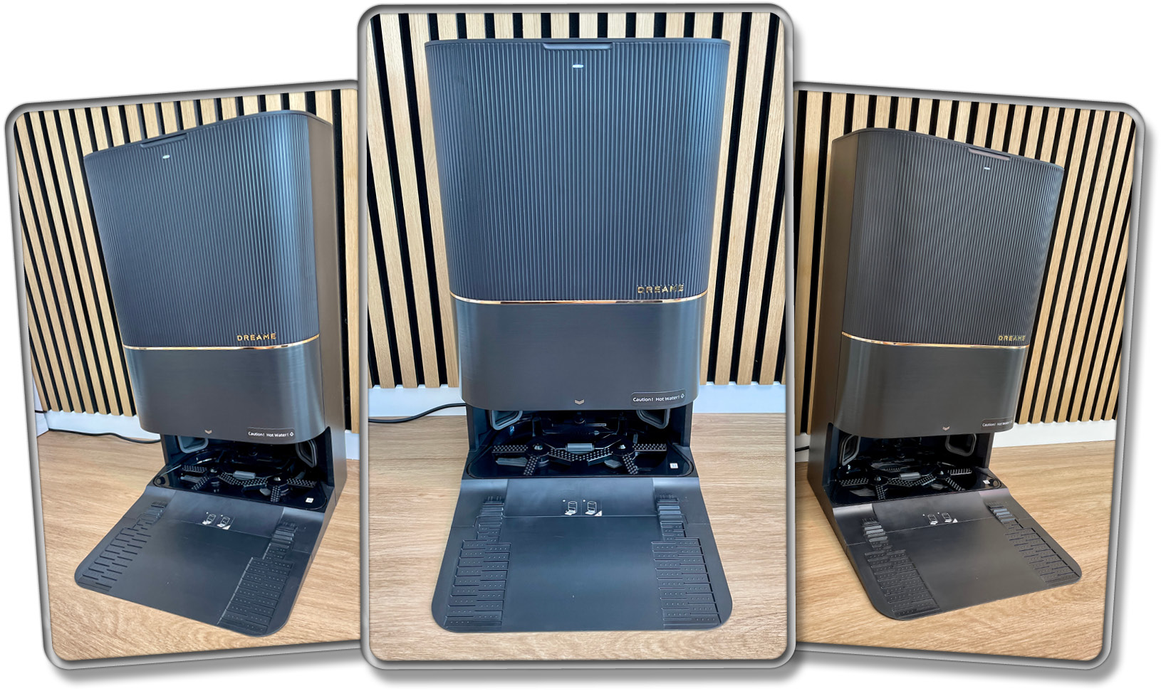 Das ist die Reinigungsstation des Dreame X30 Ultra