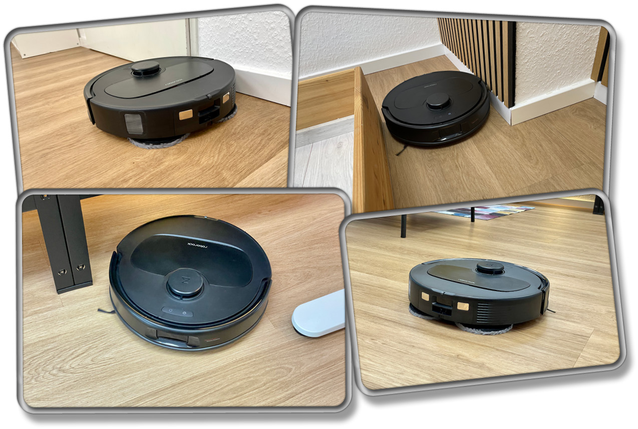 Der Roborock Qrevo S navigiert intelligent und kommt auch in Engstellen hinein