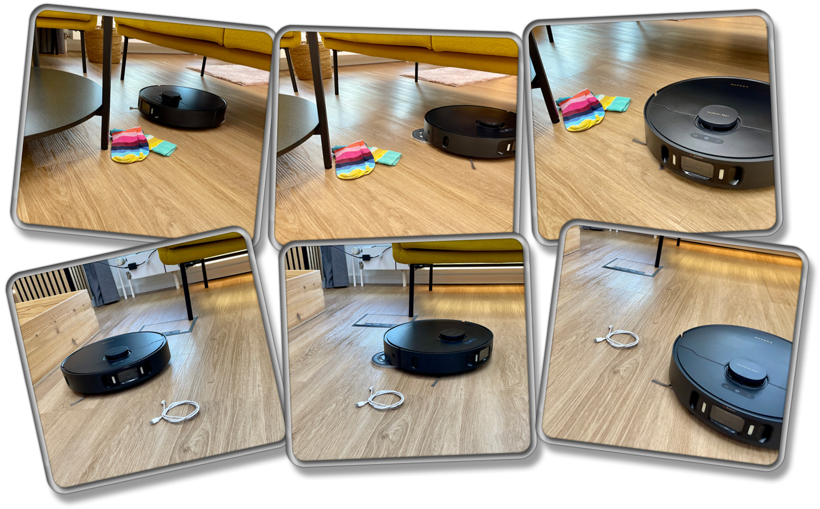 Die Hinderniserkennung ist so genau, dass er im Test rein gar nichts überfahren hat