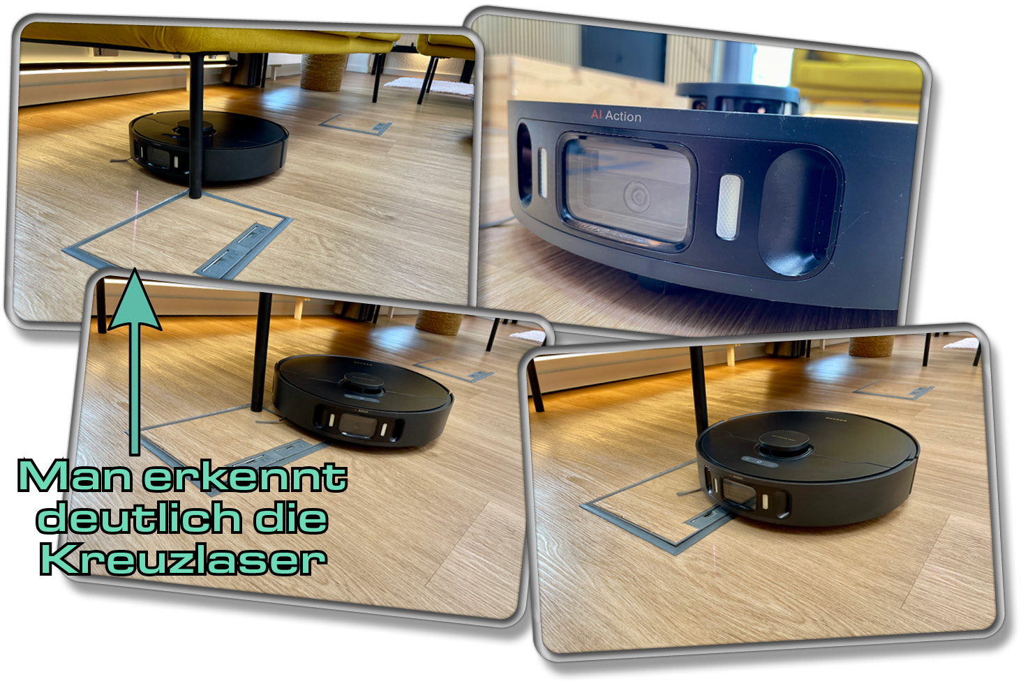 Die Obstacle Avoidance erkennt Hindernisse und geht ihnen aus dem Weg