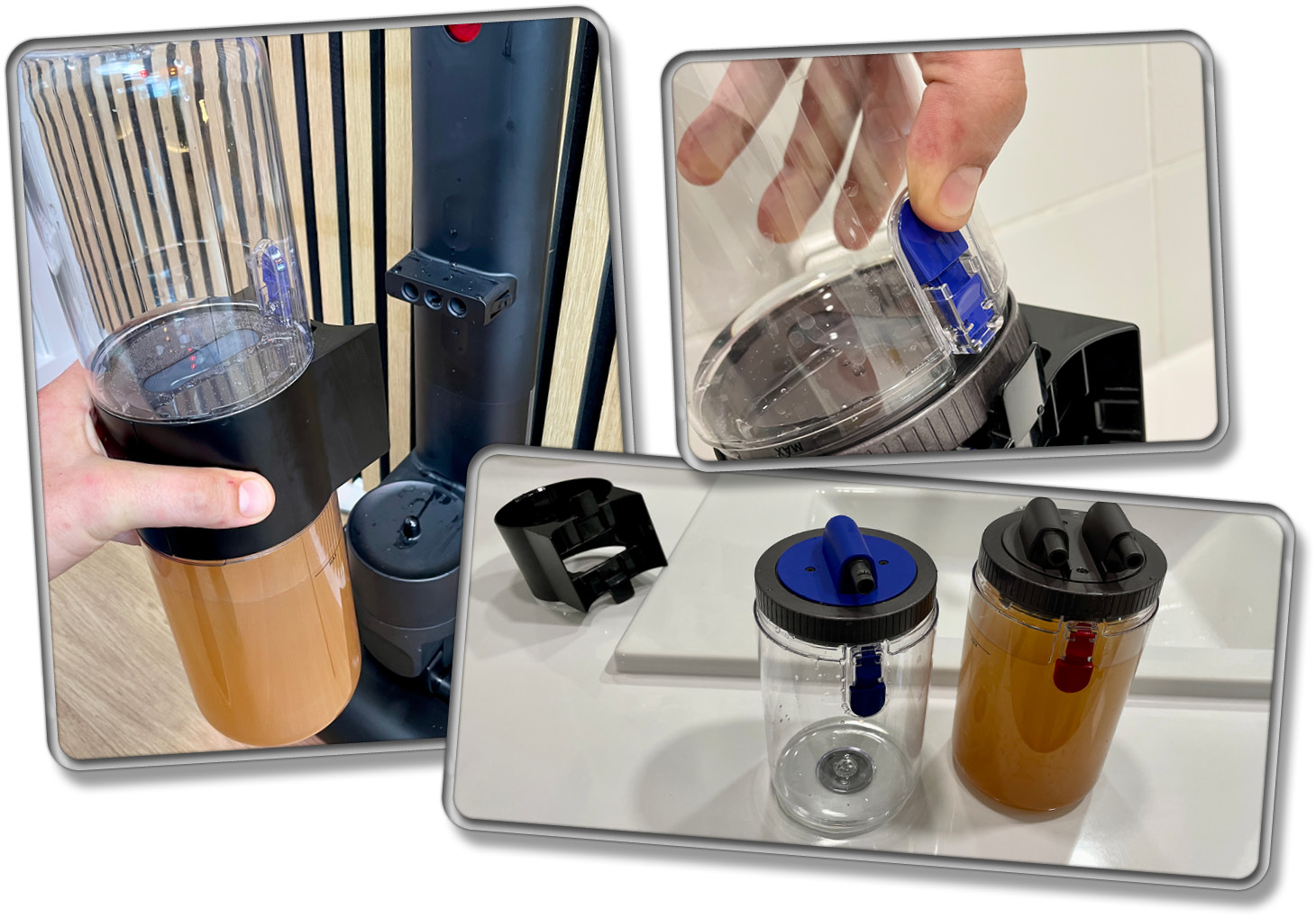 Die Wartung steht nach jeder Reinigungsaufgabe an