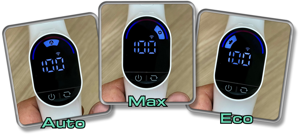 Diese Modi stehen beim Arbeiten mit dem Roborock Flexi Pro zur Verfügung