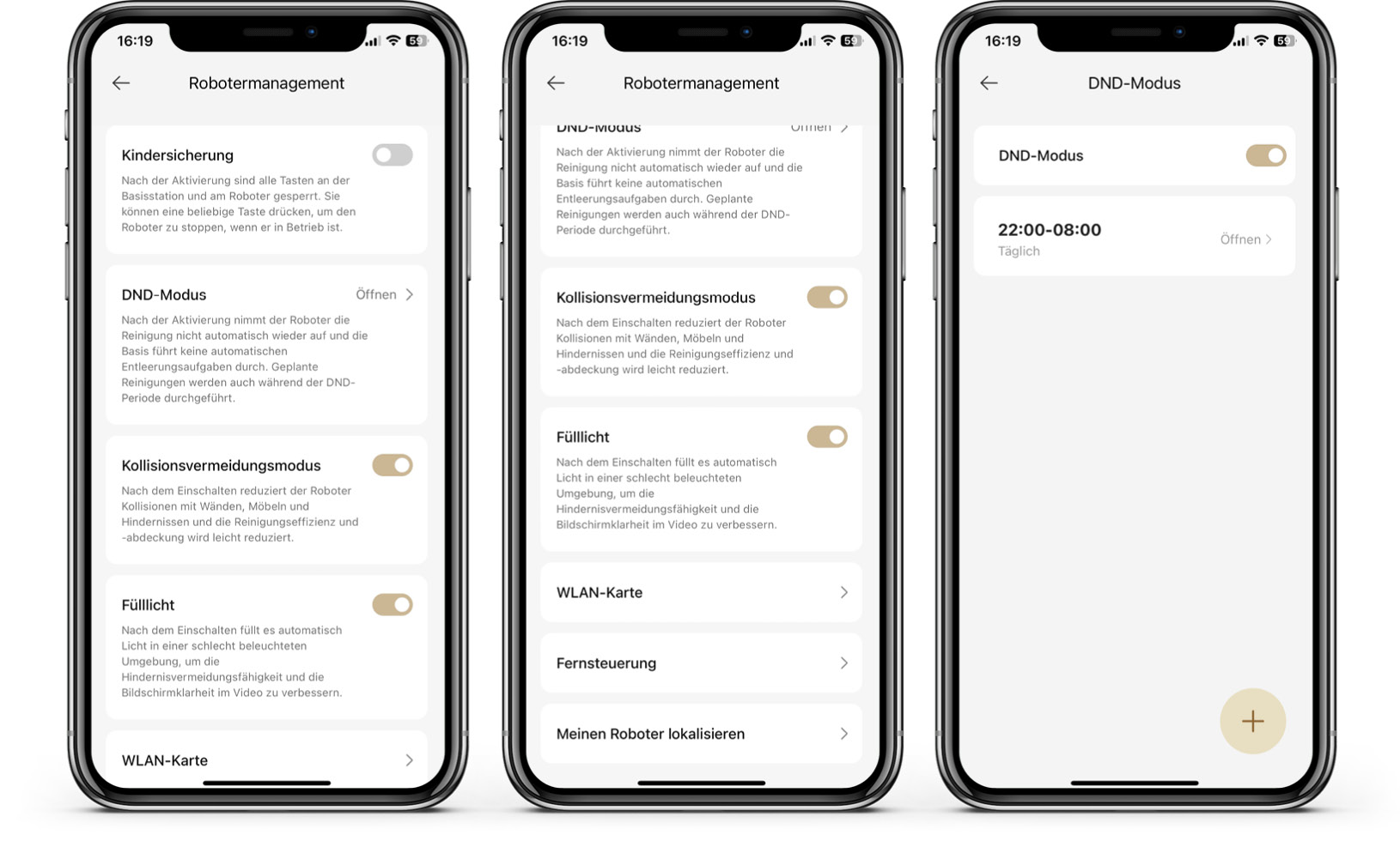 Dreame X30 Ultra - App - Robotereinstellungen