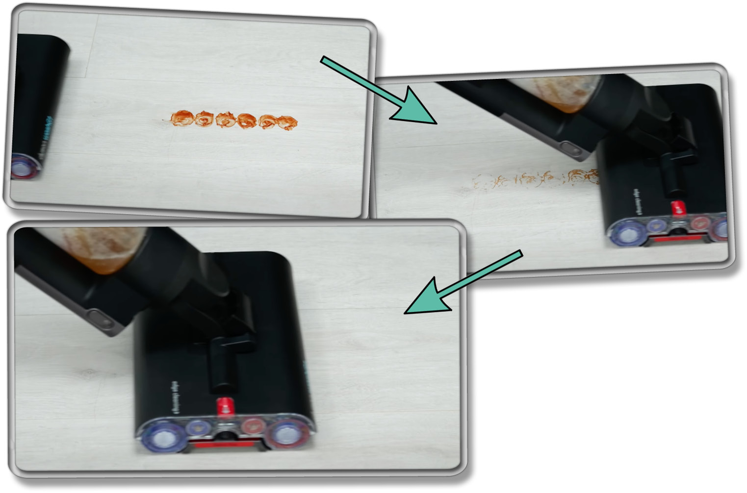 Dyson WashG1 - Getrockneter Ketchup