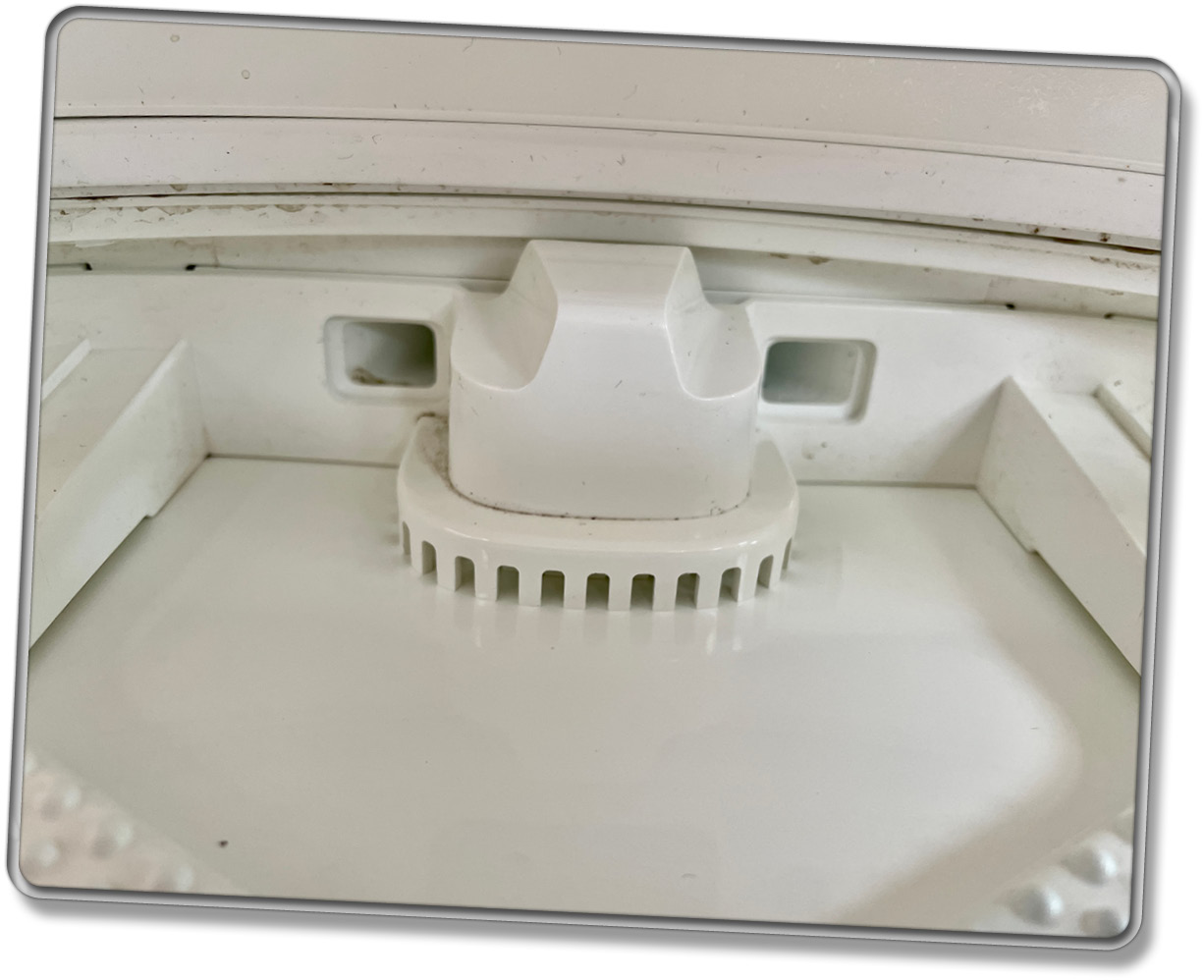 Hier findet die Mopptrocknung und Absaugung statt