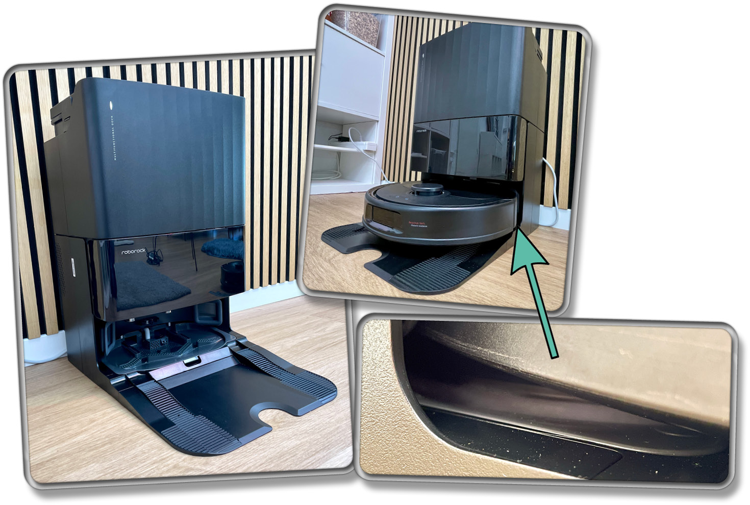 Hier werden die Wischmopps vor, nach und während jeder Reinigungsaufgabe ausgewaschen mit kaltem Wasser