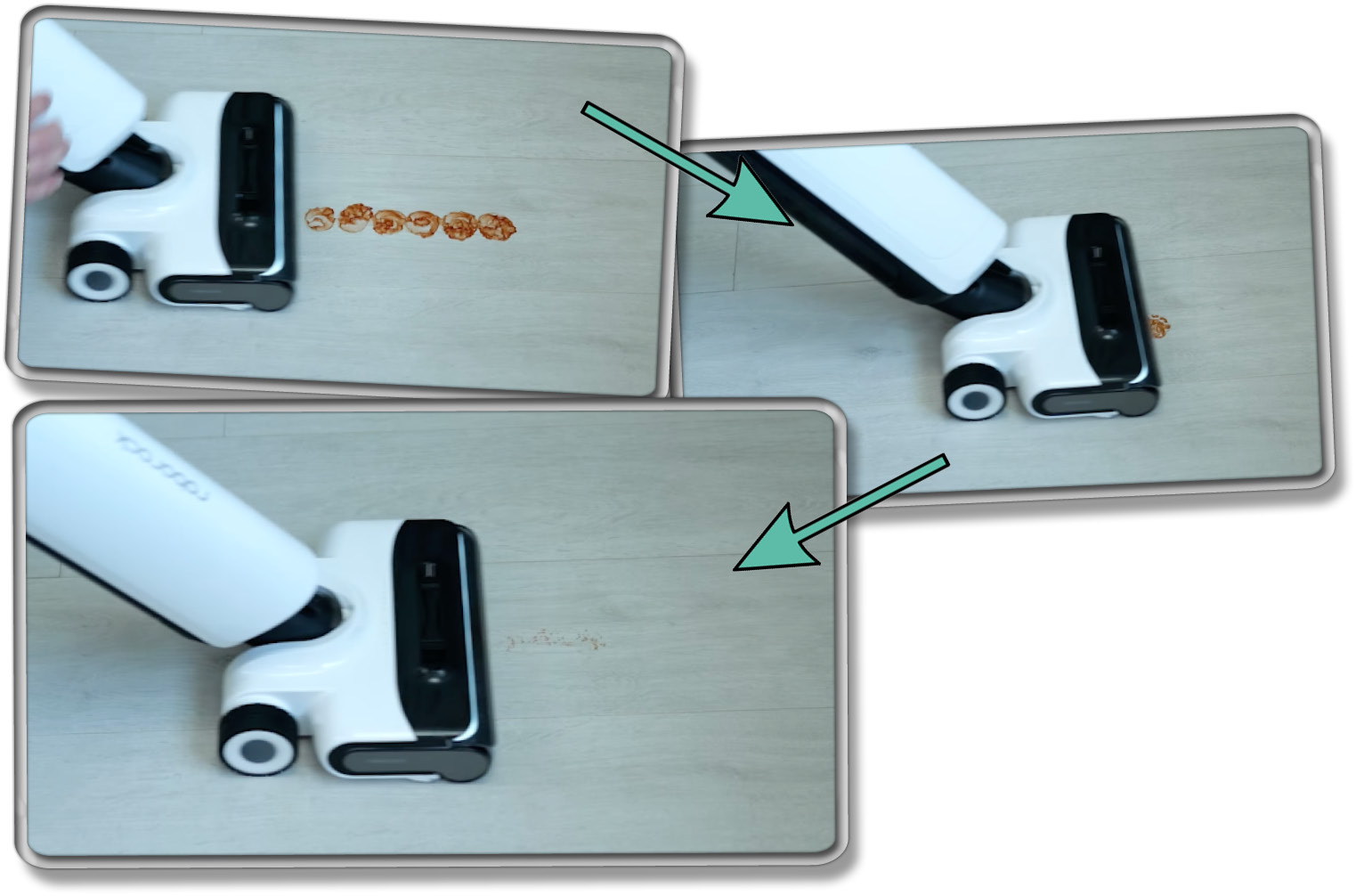 Roborock Flexi Pro - Getrockneter Ketchup