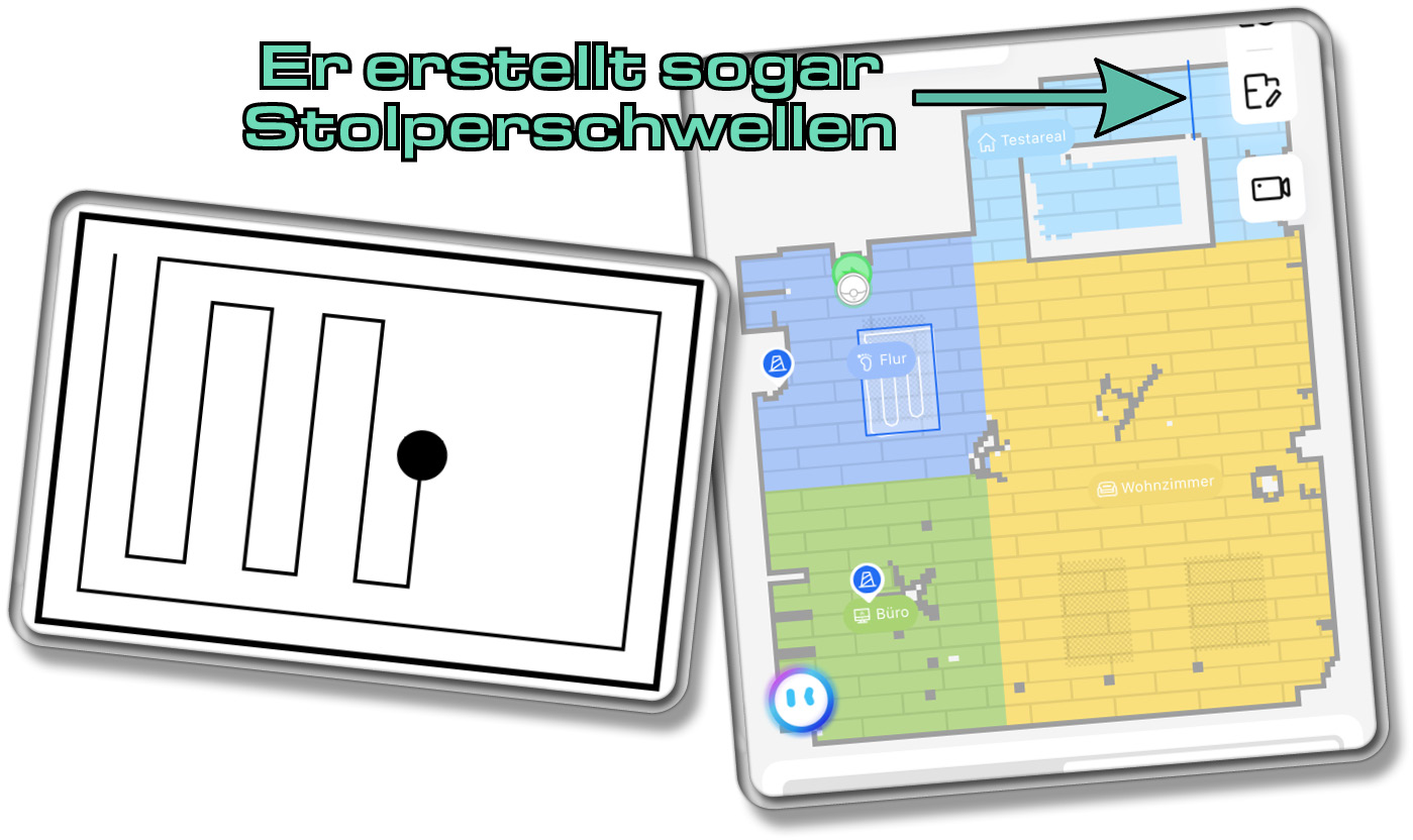 So navigiert der Dreame X30 Ultra