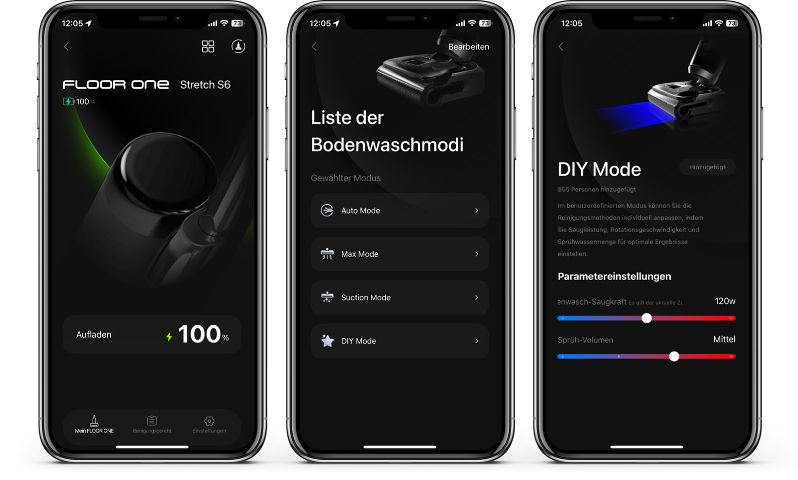 Tineco Floor One Stretch S6 - App