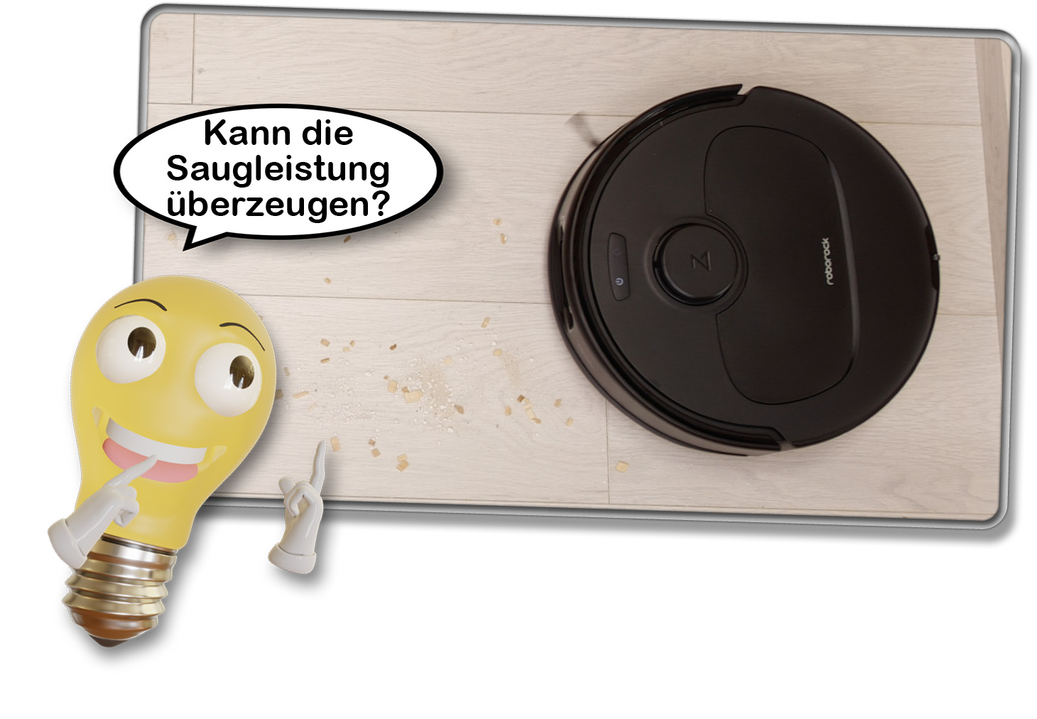 Wir haben uns die Saugleistung des Roborock Qrevo S genau angeschaut