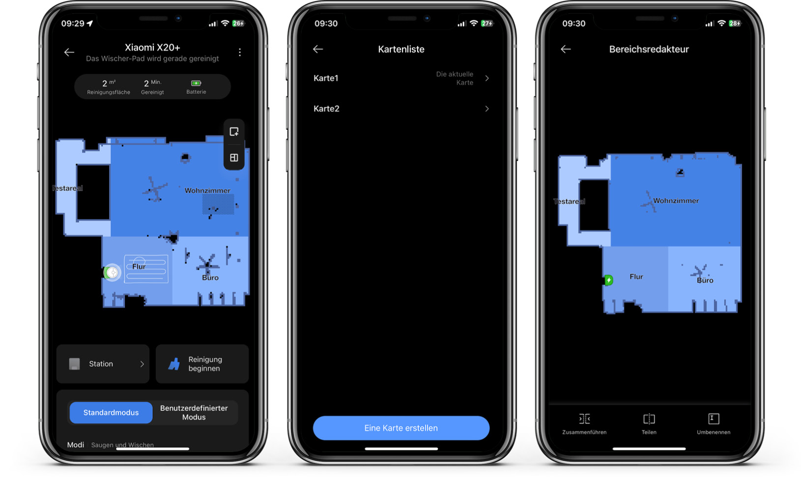 Xiaomi X20+ - App - Karte