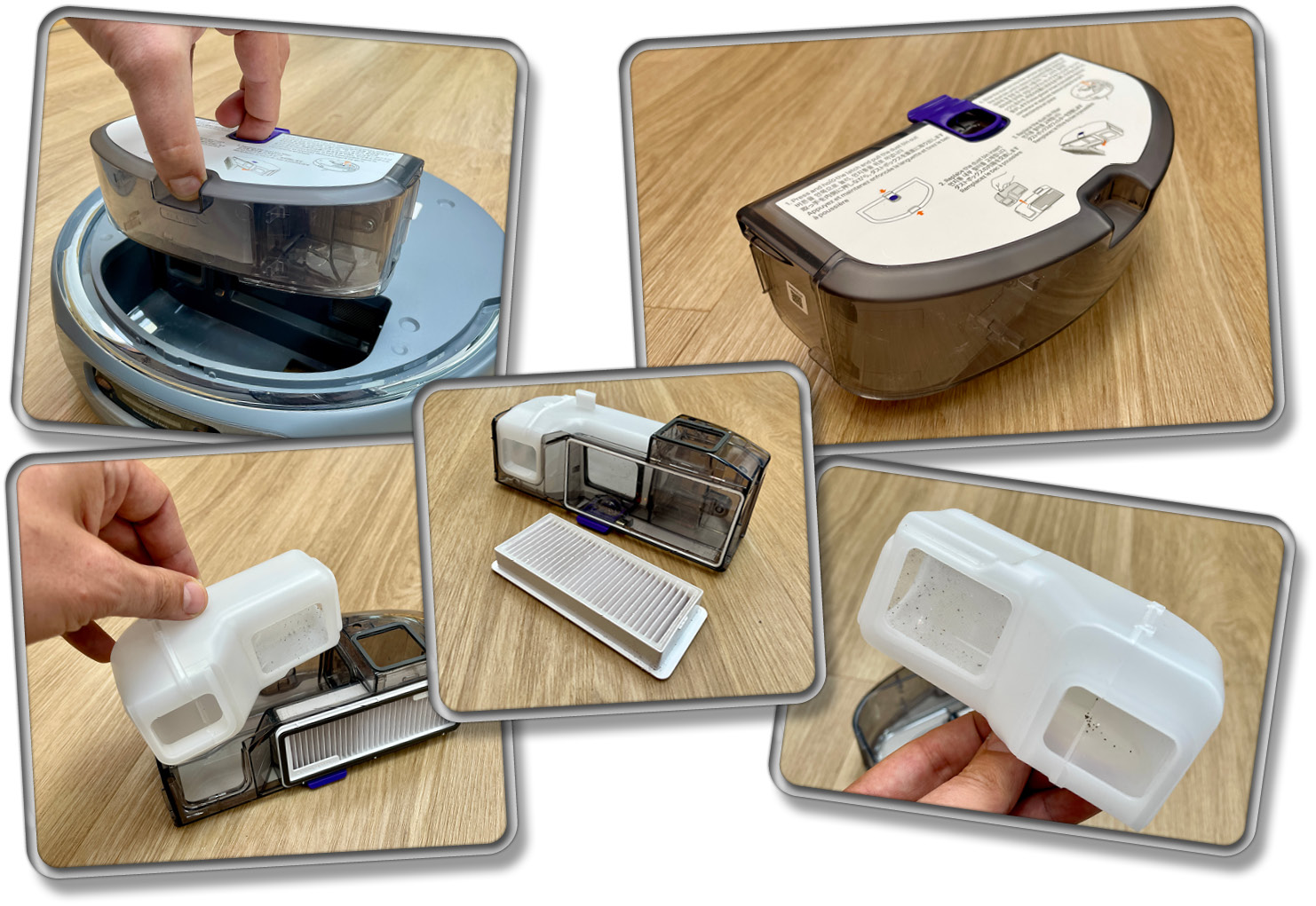 Das ist der Staubbehälter des Narwal Freo Z Ultra