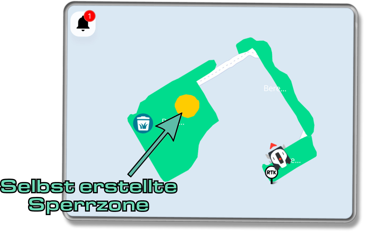 Diesen Bereich meidet der Mammotion YUKA künftig