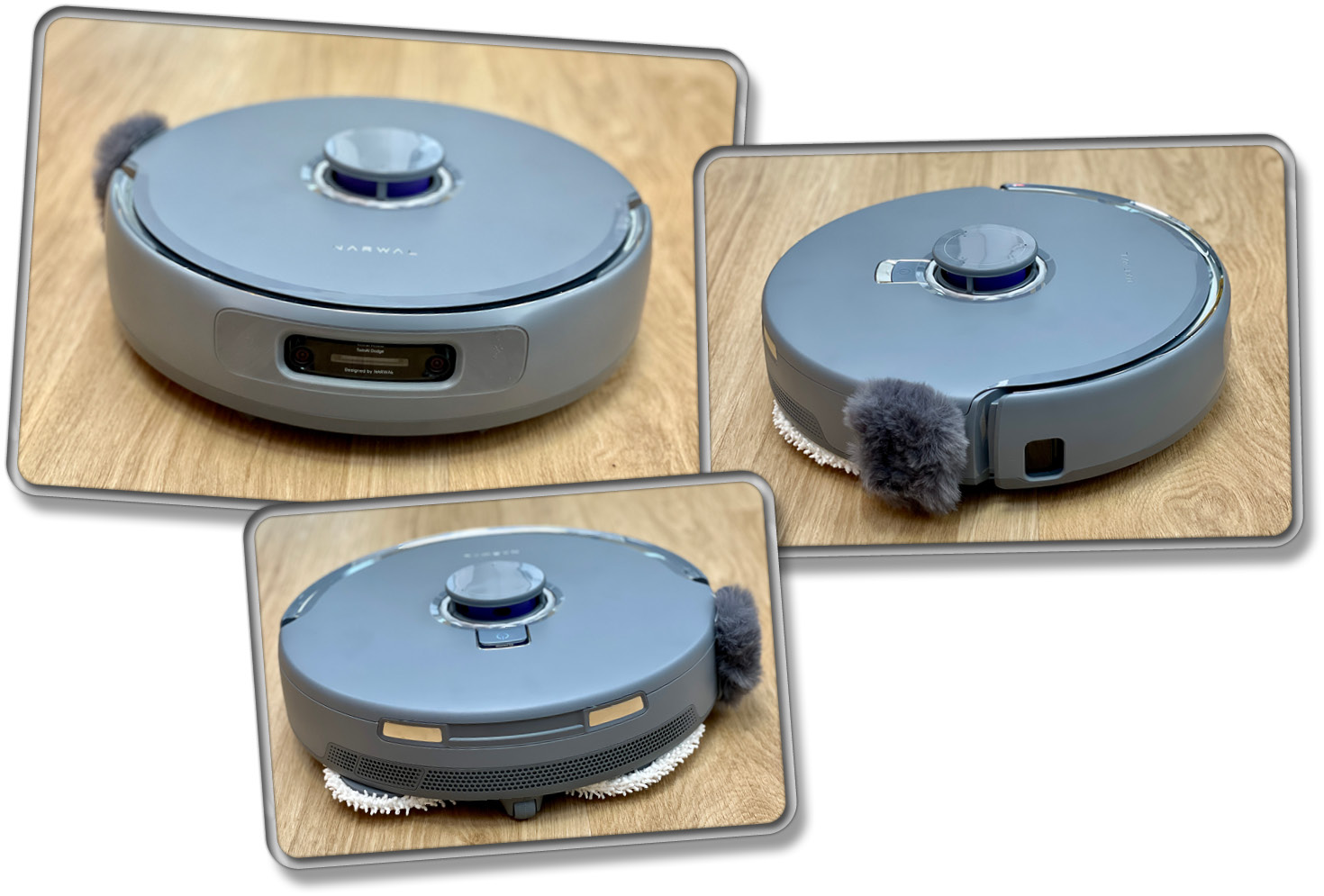 Front, Seite, Heck - Hier sitzen die Sensoren des Narwal Freo Z Ultra