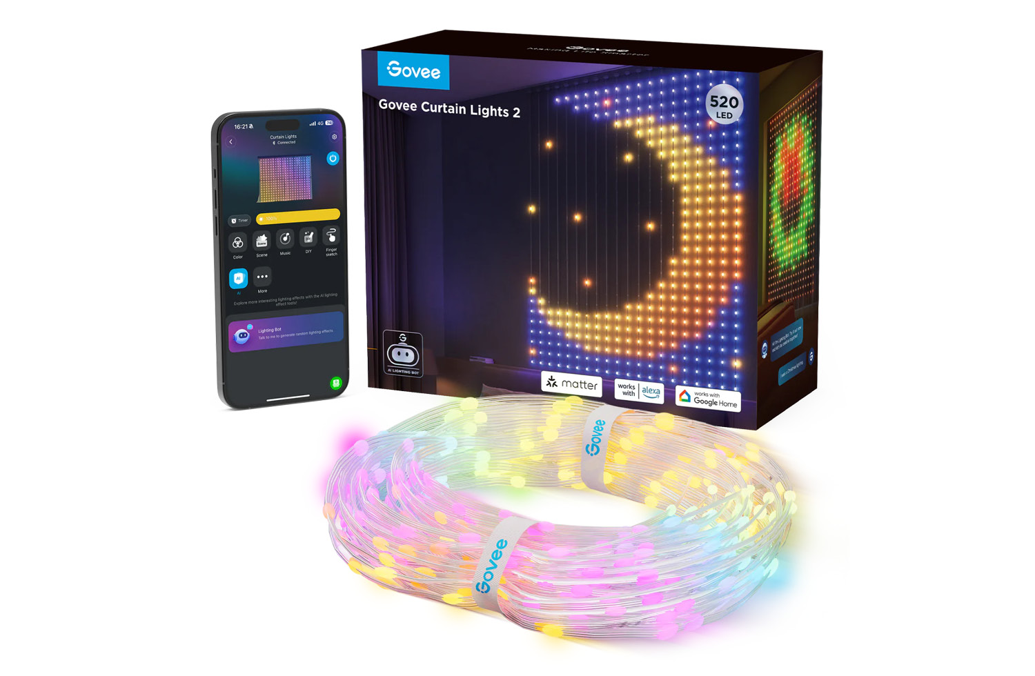 Govee Lichtervorhang 2