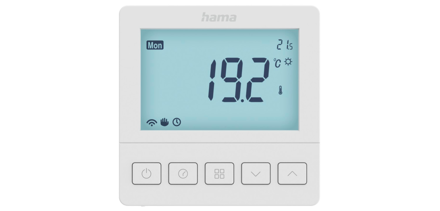 Hama Smartes Fußbodenheizungs-Thermostat