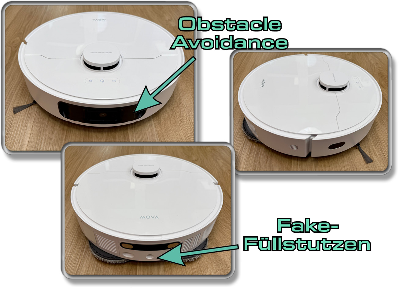 Das findet man ringsum den Mova E30 Ultra