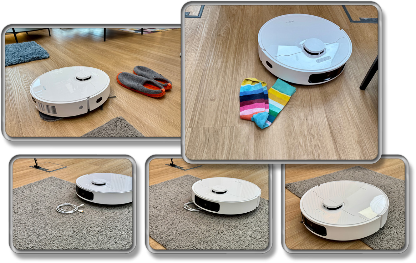 Die Obstacle Avoidance des Mova E30 Ultra funktioniert gut, aber nicht perfekt