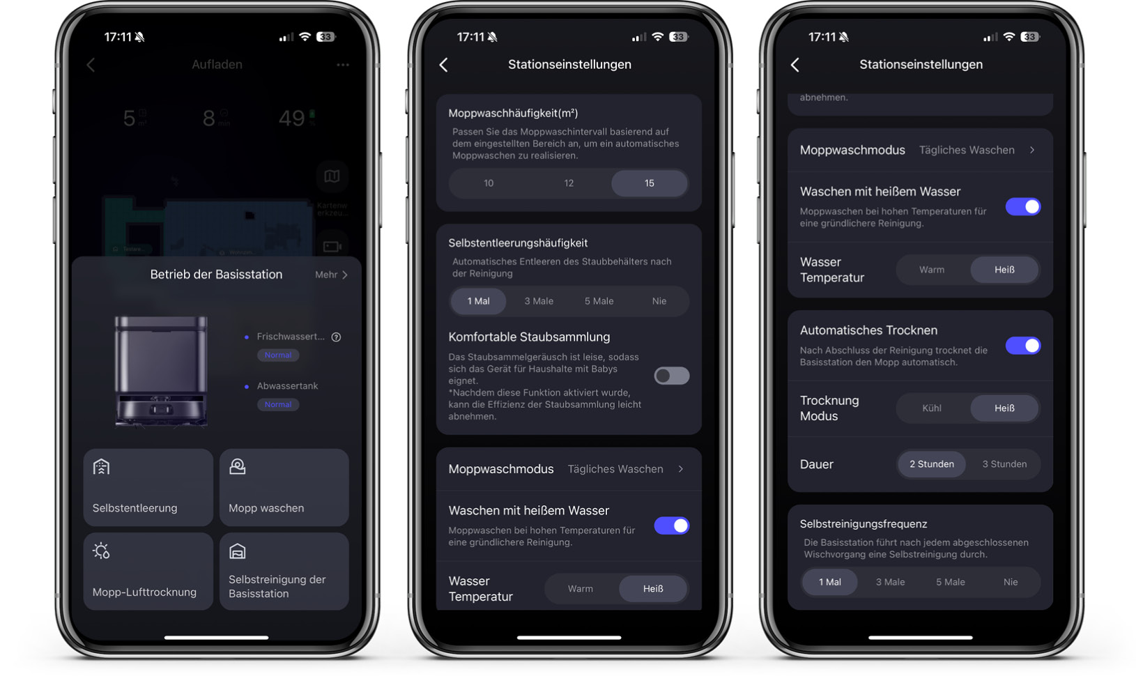 Eureka J15 Pro Ultra - App - Station