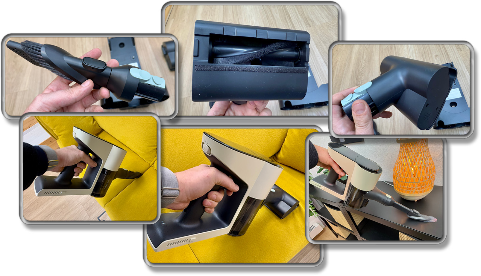 Das ist das mitgelieferte Zubehör des Roborock H5