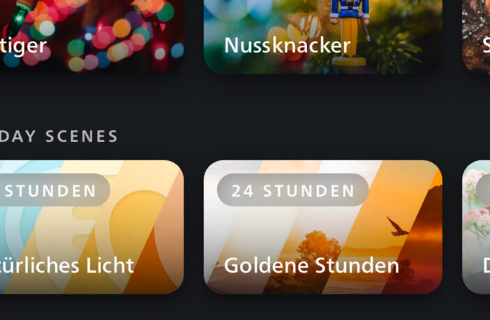 Philips Hue Update Szenen