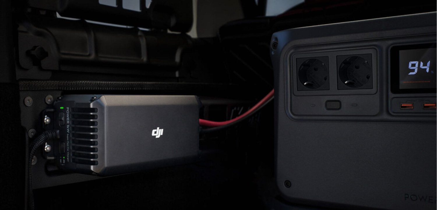 DJI Power 1kW Auto Super Schnellladegerät